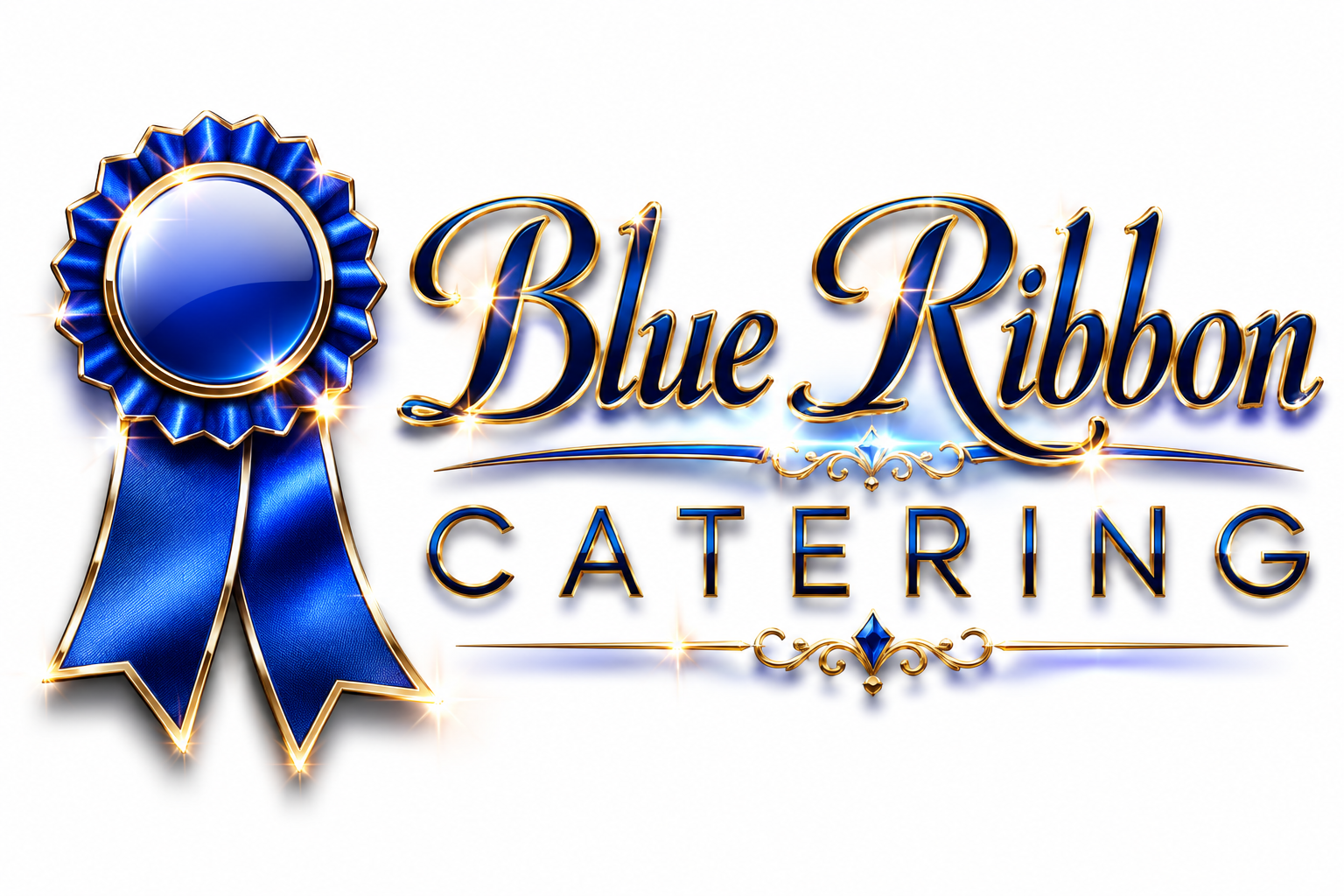 Blue Ribbon Catering logo